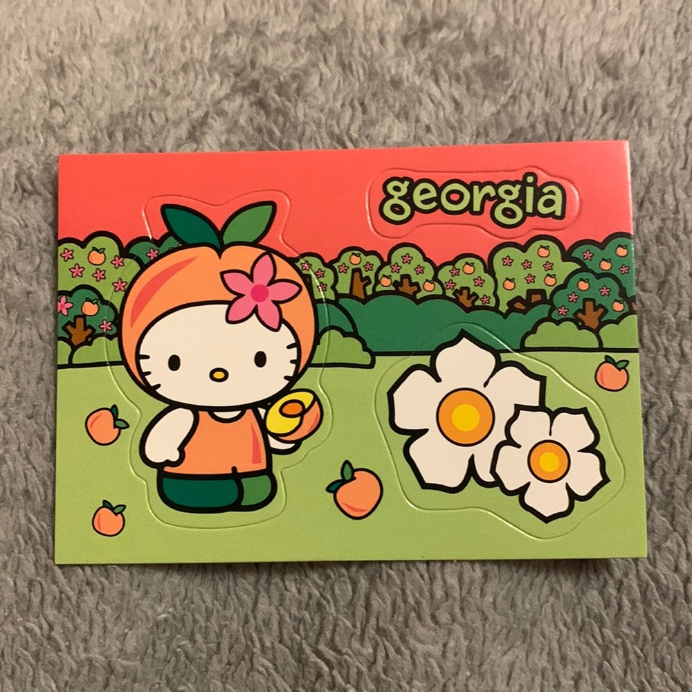5/10$ Georgia Hello Kitty Stickers!